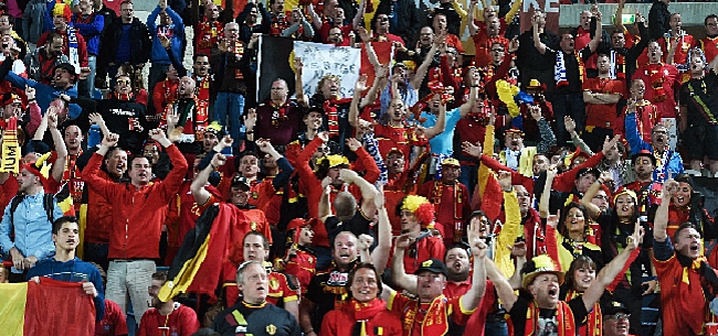 Fans Rode Duivels maken sfeer in aanloop naar match tegen Gibraltar