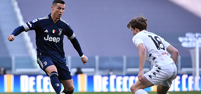 Jonge Belg legt Ronaldo over de knie: 