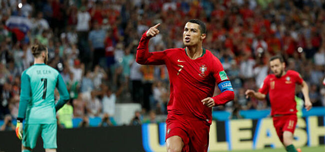 Ronaldo schrijft al na drie minuten geschiedenis tegen Spanje