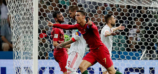 Ronaldo scoort drie keer en houdt Spanje in zijn eentje af in heerlijk duel