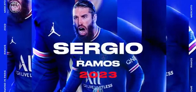 PSG maakt komst Sergio Ramos bekend