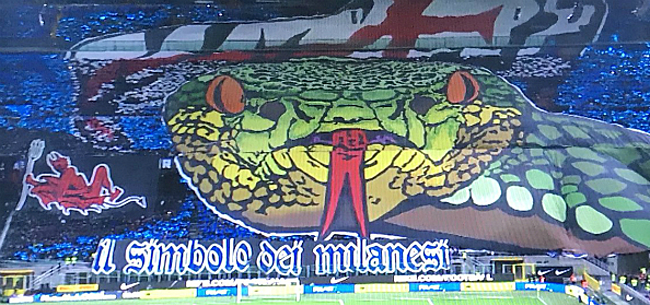 Tifosi zorgen voor indrukwekkend spektakel voor Milanese derby