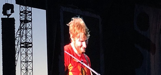 Ook Ed Sheeran toont zich fan van de Rode Duivels
