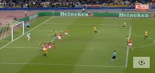 Eerste Belgische goal van de avond is van verrassende makelij (VIDEO)