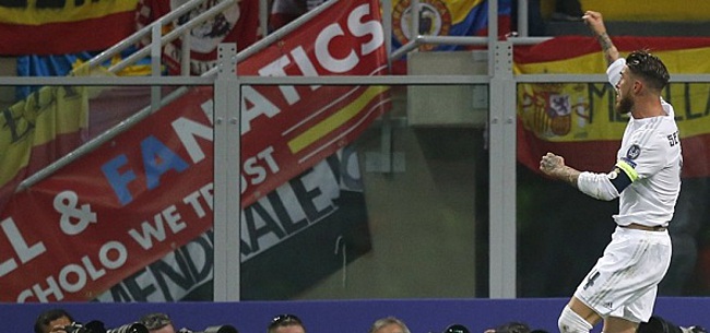 LOL! Real-verdediger Ramos ontsnapt tijdens de huldiging