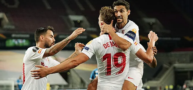 Sevilla wipt over Barcelona naar de vijfde plaats