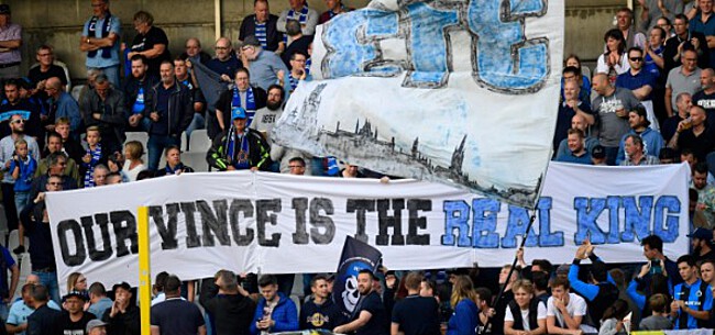 Club Brugge-fans steken op geniale wijze de draak met Kompany
