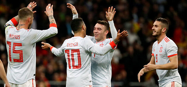 Spanje komt niet verder dan gelijkspel tegen Zwitsers na blunder De Gea