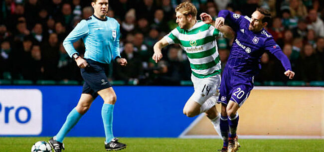 Anderlecht domineert op Celtic: 