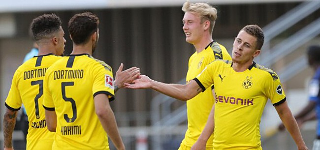 Dortmund verstevigt tweede plaats met zuinige zege in Belgisch duel