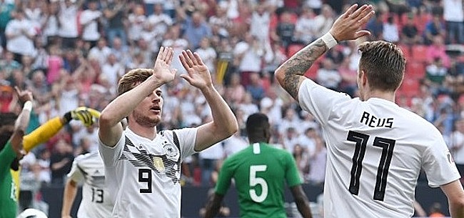Reus en Werner blinken uit: eerste zege Duitsland in 2018