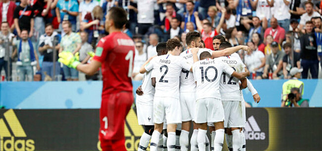 Gruwelijke blunder helpt Frankrijk naar de halve finale