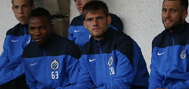 'Club Brugge verhuurt aanvaller aan Tsjechische eersteklasser'