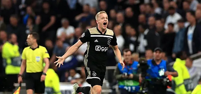 Van de Beek reageert op geruchten over transfer naar Real Madrid