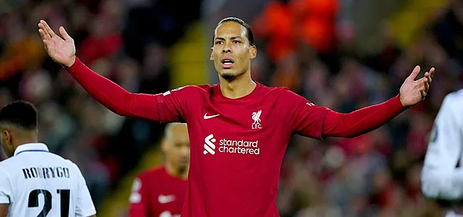 Van Dijk na zeperd tegen Real: 