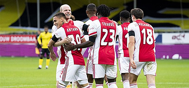 'Competitievervalsing bij 0-13 zege van Ajax'