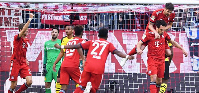 Bayern maakt gehakt van Dortmund en neemt de koppositie weer over