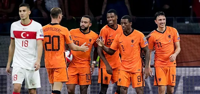 'Nederland mist 5 spelers tegen België'