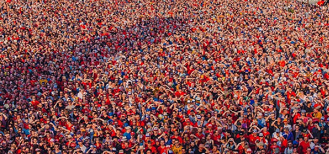 Waanzinnige beelden vanuit Werchter: 100.000 man voor de Rode Duivels