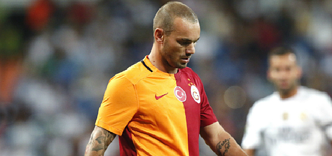 Foto: Geruchten ontkend over Sneijder, Galatasaray-spits lijkt wel naar China te gaan