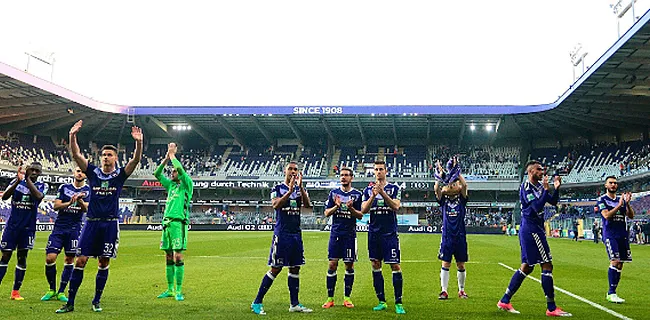 Brusselmans over titularis Anderlecht: 