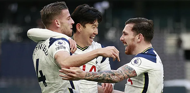 Tottenham bekert voort dankzij knotsgekke slotfase 