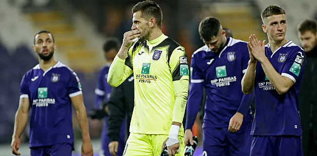 Anderlecht in de problemen: 