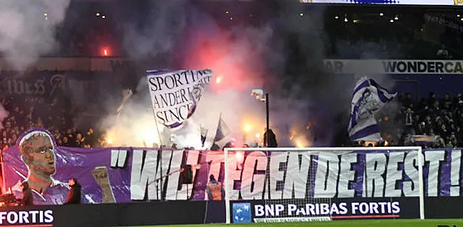 Anderlecht stoot eigen fans tegen de borst, protestactie volgt