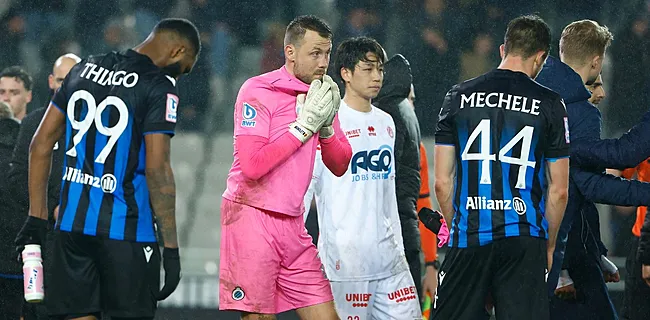 Club Brugge in zak en as: 