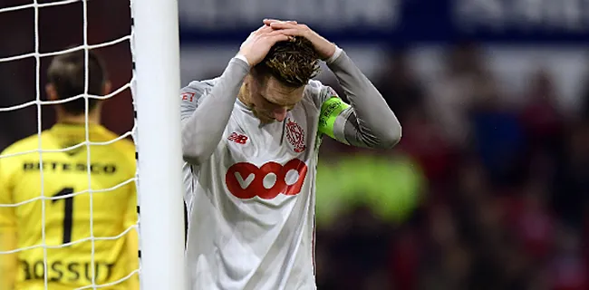 Standard met schaamrood op de wangen: 