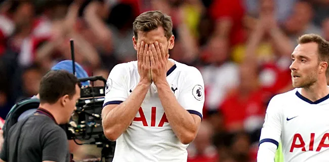 Penaltyfout Vertonghen levert Tottenham meteen puntenverlies op