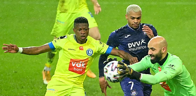 Geeuwpartij tussen RSCA en Gent: 