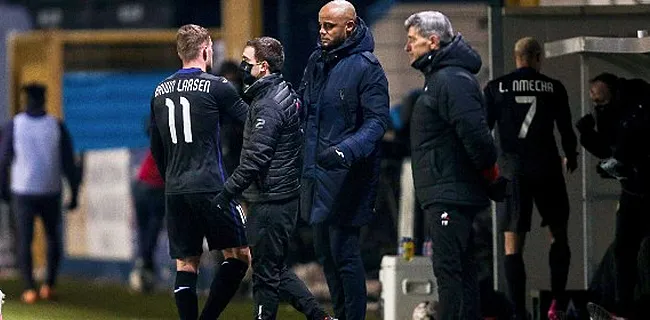 Kompany moet plots lastige knopen doorhakken