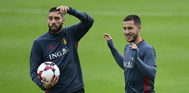 Aanvoerder Hazard reageert op 'bizarre keuze' Carrasco