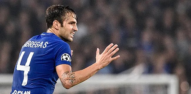 Hazard en Cesc razend: 