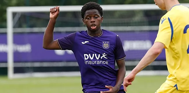 Jonkie bezorgt Anderlecht gelijkspel in eerste oefenpot