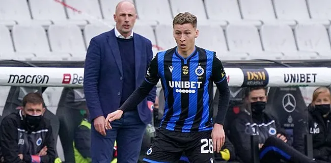 Clement laat jonkie vallen bij Club Brugge