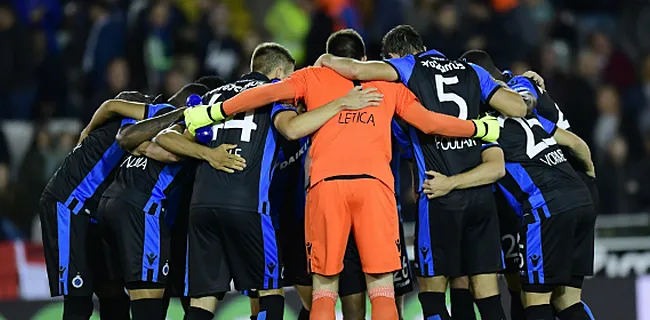 Sterkhouder Club Brugge onzichtbaar: 