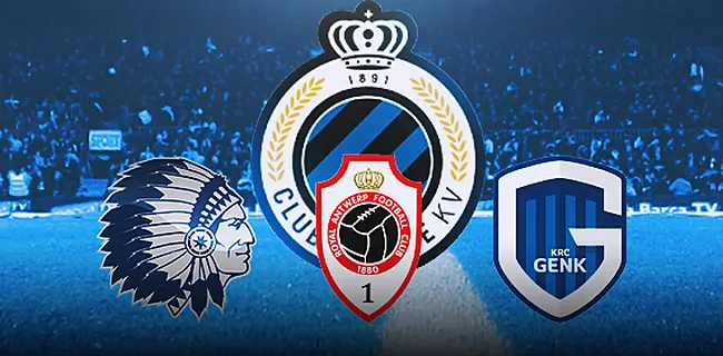 Waarom Club moet opletten voor Genk, Gent en Antwerp