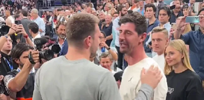 Thibaut Courtois plots snoeihard aangepakt: 