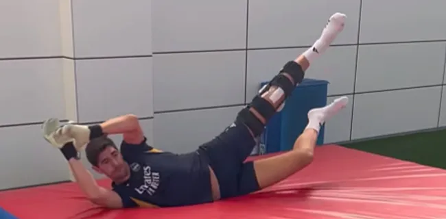 Courtois doet fans dromen in video: 