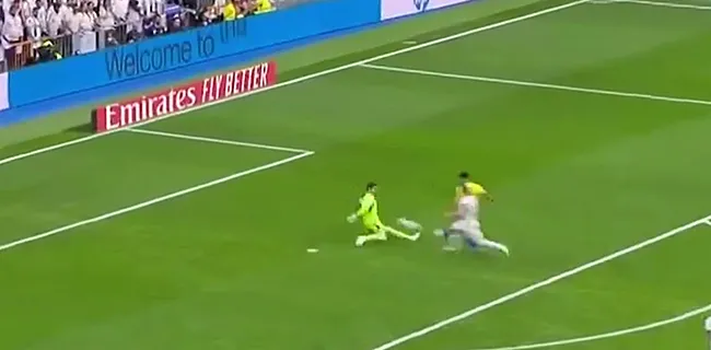 Courtois gooit hoge ogen bij comeback: 