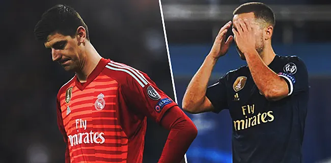De vloek van Real Madrid: Hazard en Courtois nu al onder druk