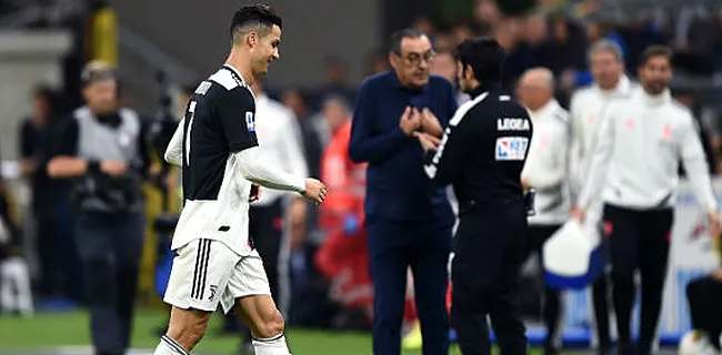 Rel in Turijn: Cristiano Ronaldo loopt recht de kleedkamer in (🎥)