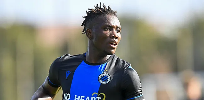 Club Brugge kan nog steeds niet rekenen op Okereke