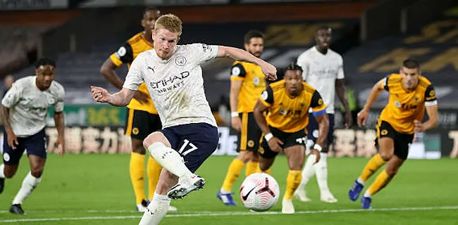 De Bruyne loodst City zonder problemen voorbij Dendoncker en co