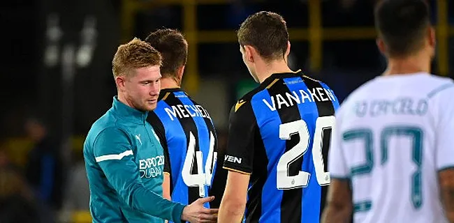 De Bruyne dankt fans Club Brugge