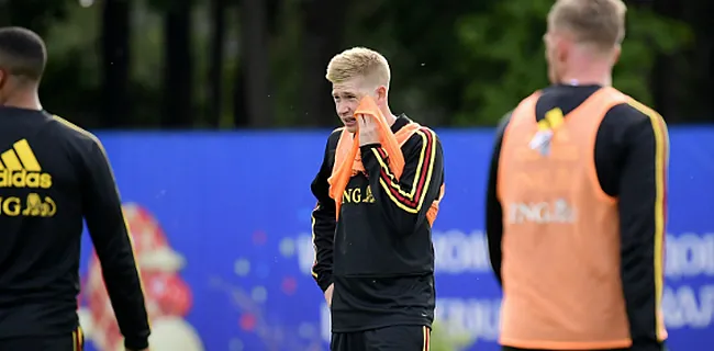 KDB pakt ploegmaat zwaar aan op training: 