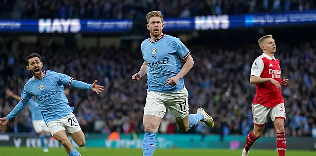 City trekt titelstrijd naar zich toe na grote De Bruyne-show