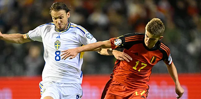 UEFA beslist eindelijk: België-Zweden eindigt op 1-1
